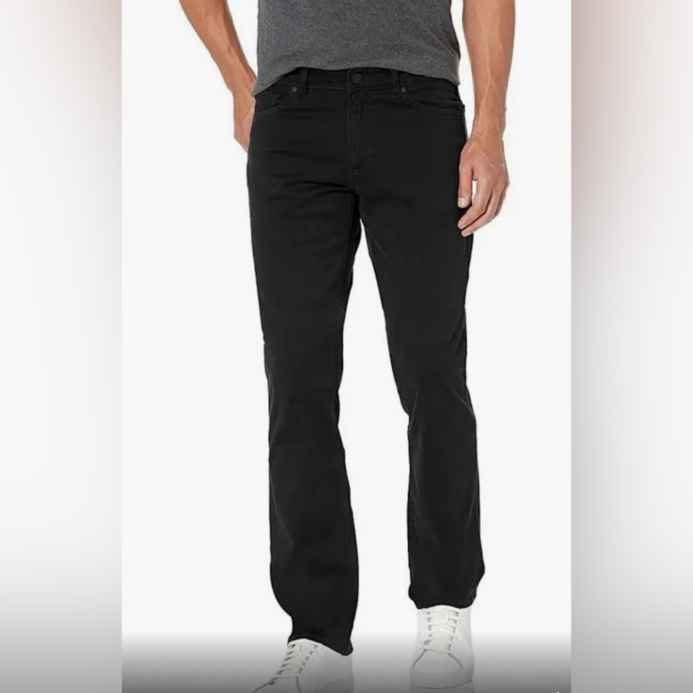 DL1961 Avery MODERN straight Black Jeans 38x30